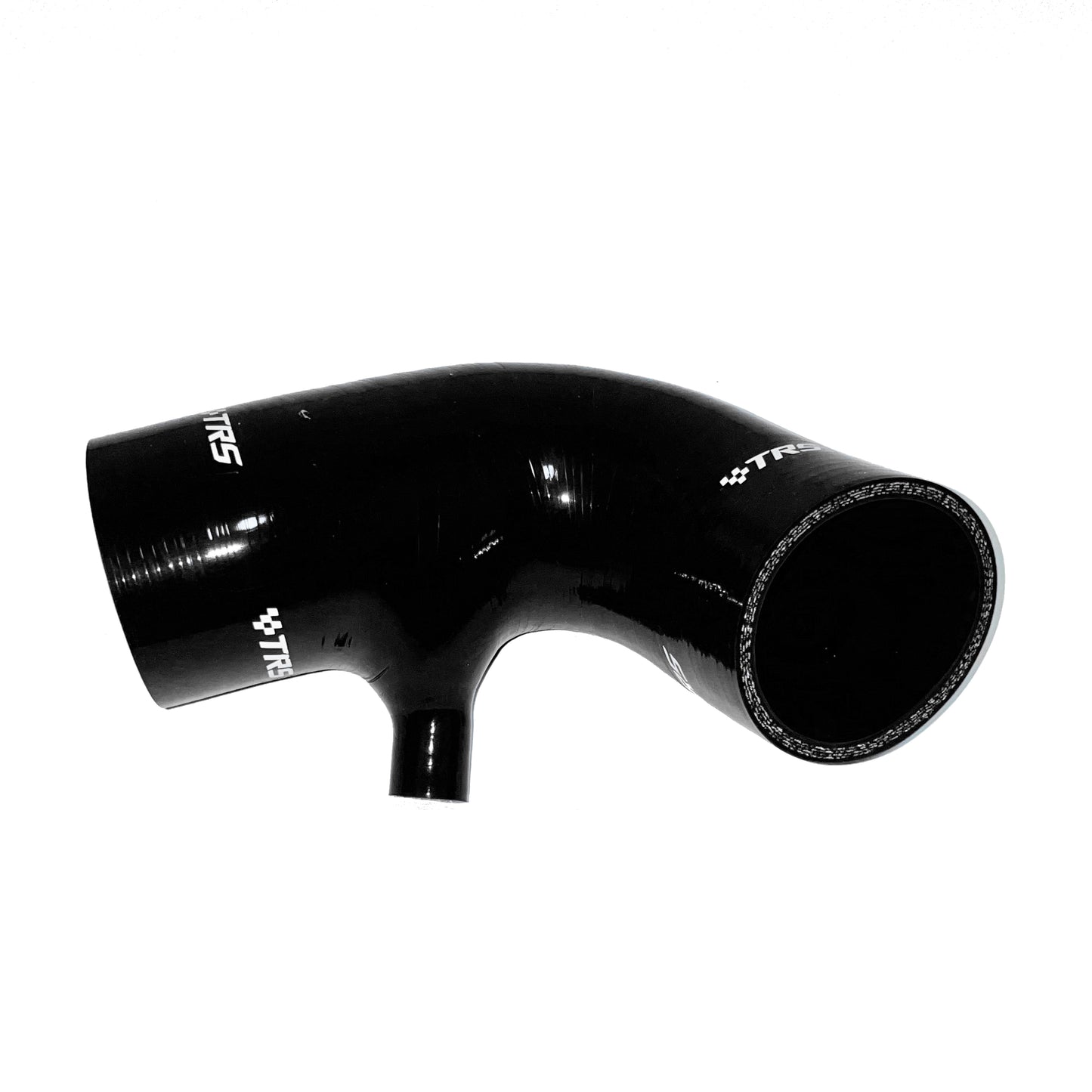 TRS Racing Silicone Air Filter Upper Intake Duct Hose Fit Mini Cooper S R52 R53 02-08 (Black)