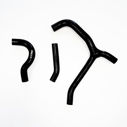 TRS Racing Silicone Radiator Coolant Y Hoses Kit Fit HONDA CRF250R CRF 250R 2014-2017 BLACK