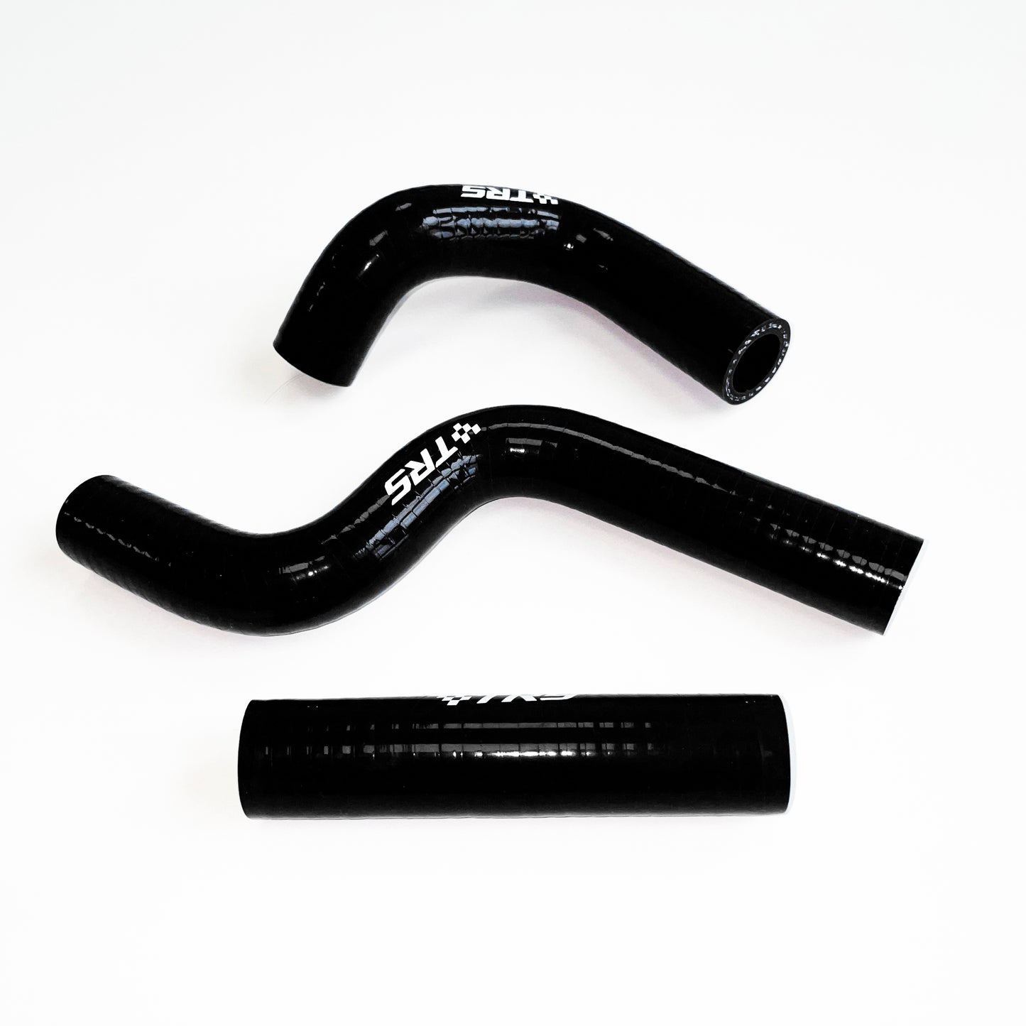 TRS Motorcycle Silicone Radiator Hose for Kawasaki KX80 KX85 KX100 1998-2009 (Black)