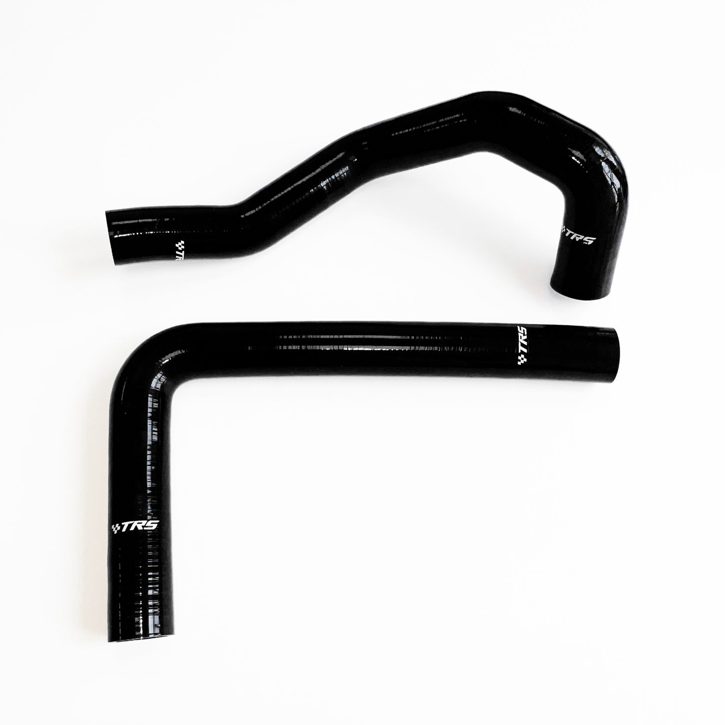 TRS Silicone coolant Radiator Hose for Toyota Supra JZA80 2JZ-GTE Turbo Non VVTI 1993-1998 (Black)
