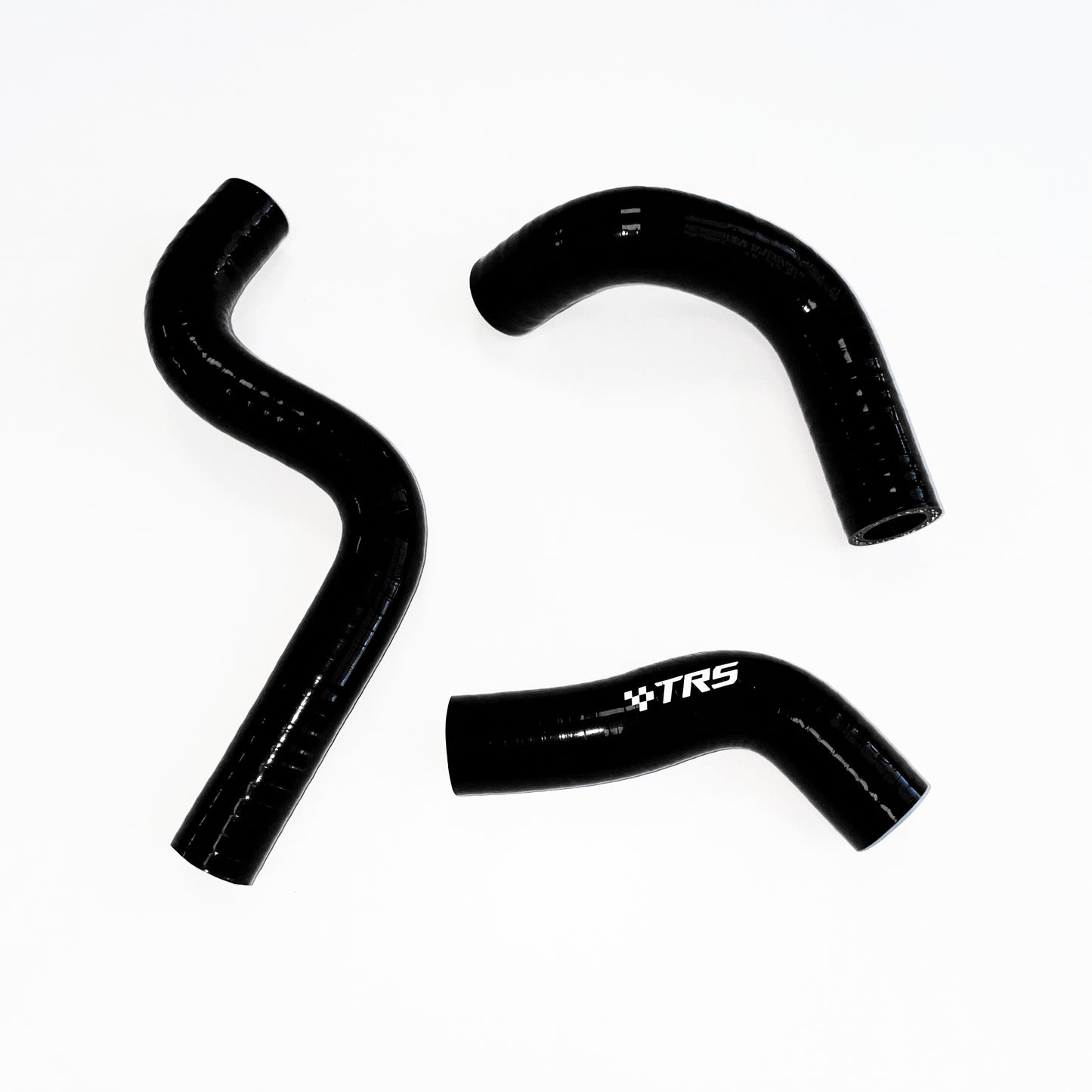 TRS Silicone Coolant Radiator Hose Kit for Kawasaki KX 85 100 KX85 KX100 2014-2023 (Black)