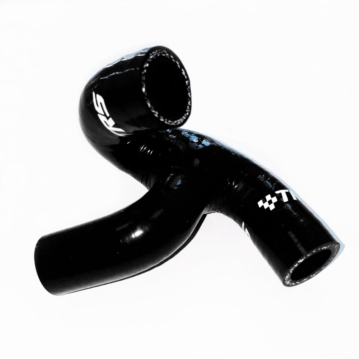 TRS Silicone Breather Hose for Audi A3 S3 TT 225 HP BAM 1.8T MK1 1998-2006 (Black)