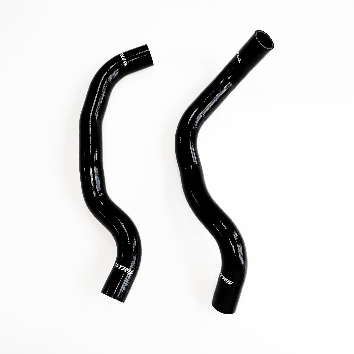 TRS Silicone Radiator Hose Kit for Honda Accord Euro-R Acura TSX CL7 K20A 02-08 (Black)