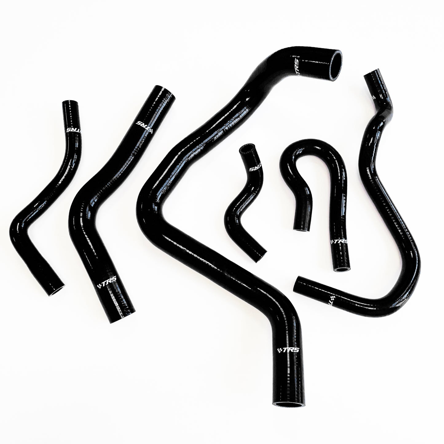 TRS Silicone Radiator Hose Kit for Honda Civic B-Series Type R DC2 EK4 EK9 B16A B16B 32mm (Black)