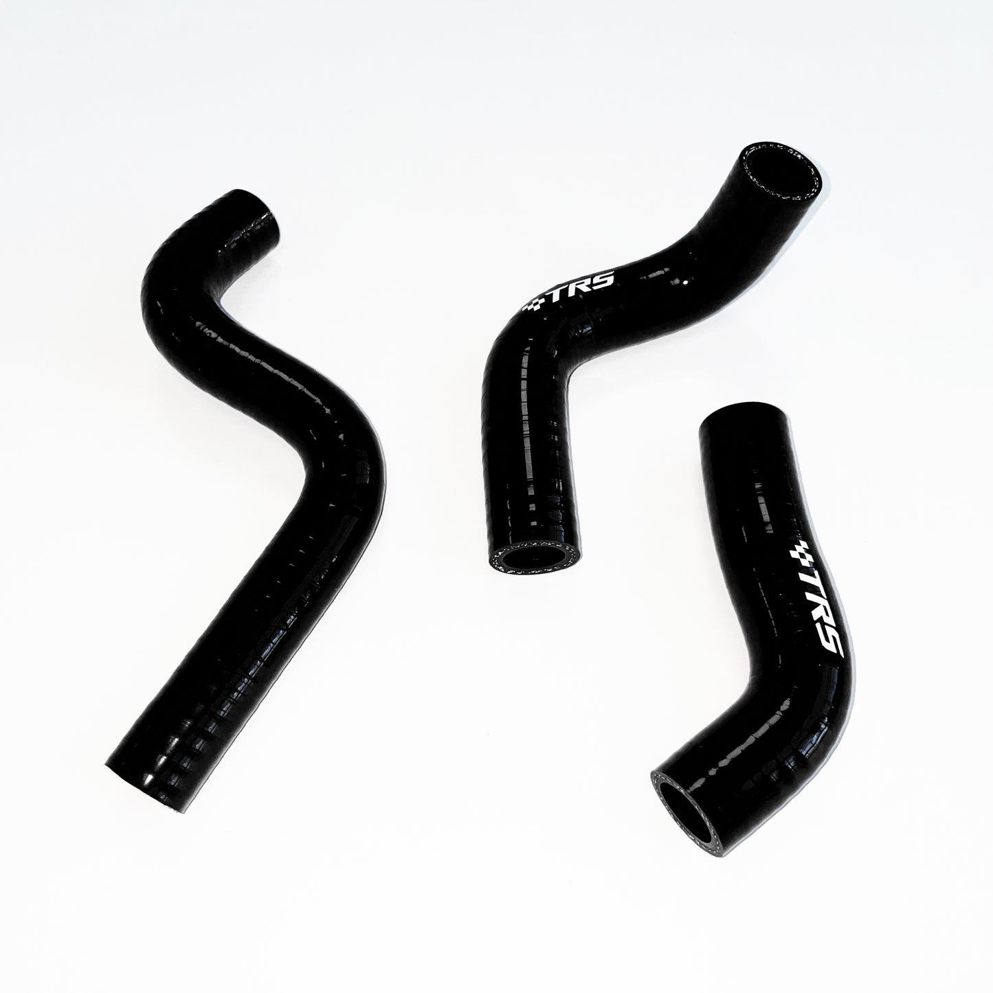 TRS Silicone Coolant Radiator Hose Kit for Kawasaki KX 85 100 KX85 KX100 2014-2023 (Black)
