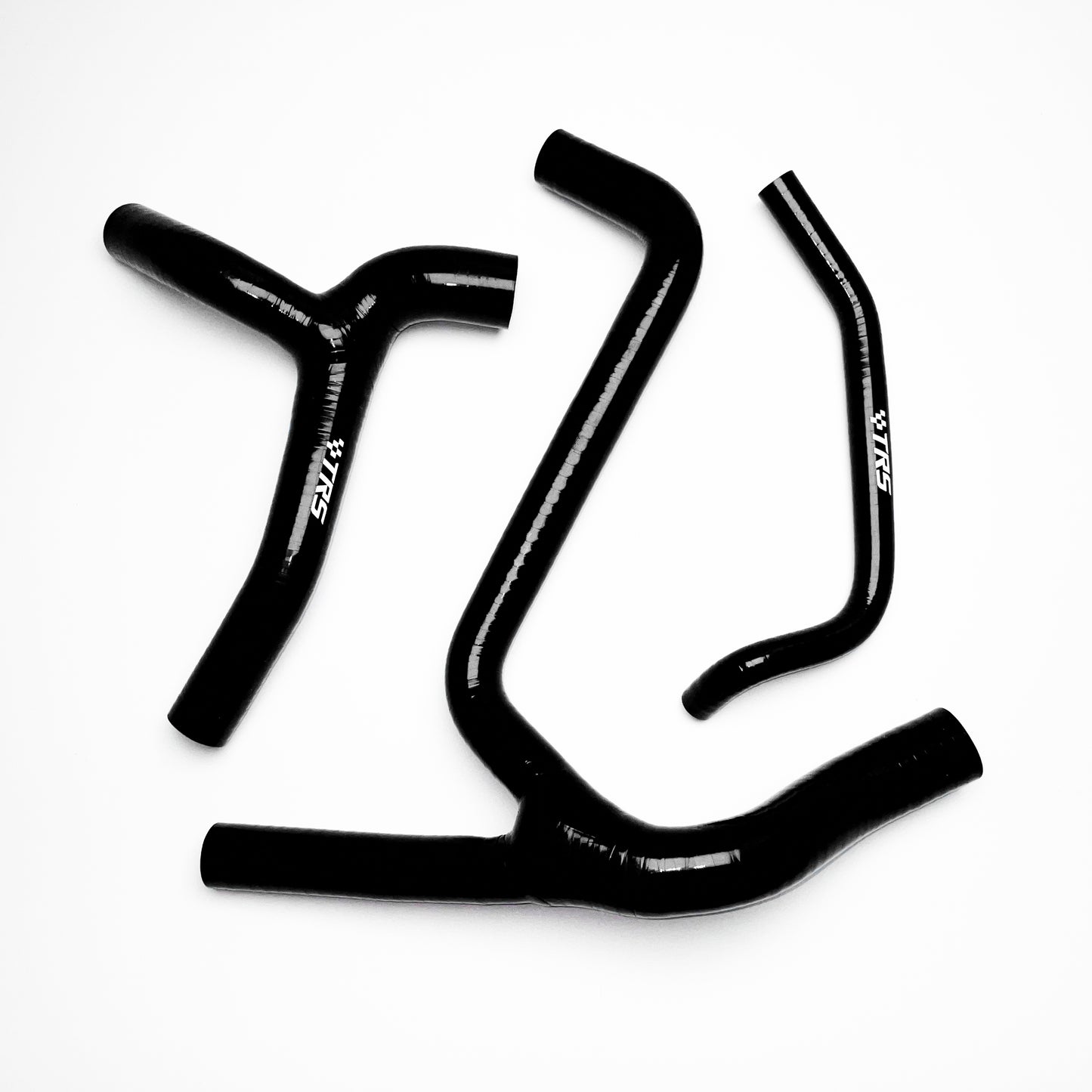Kit de durites de radiateur en silicone TRS pour Kawasaki KXF450 KX450F 2009 2010 2011 (noir)