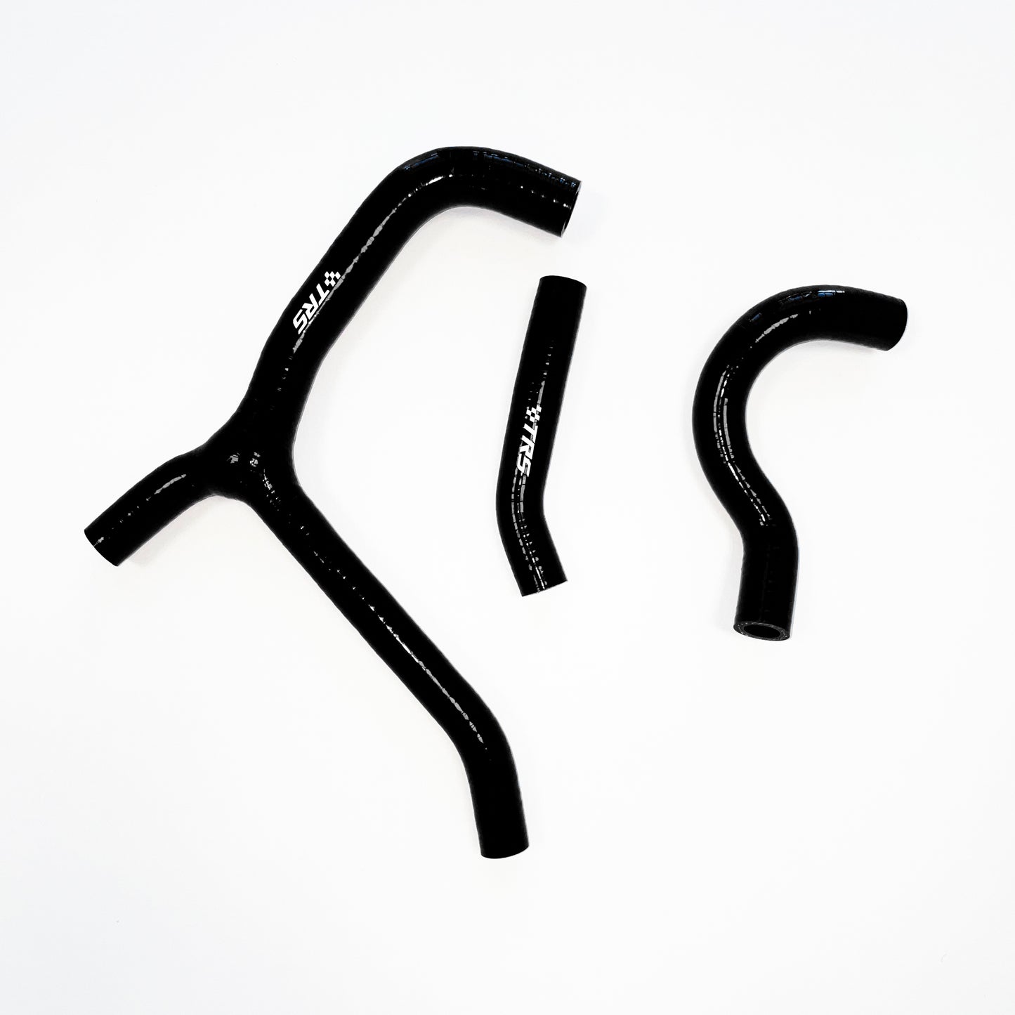 TRS Racing Silicone Radiator Coolant Y Hoses Kit Fit HONDA CRF250R CRF 250R 2014-2017 BLACK