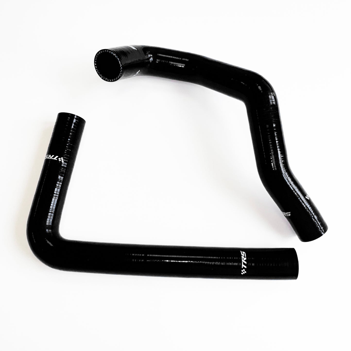 TRS Silicone coolant Radiator Hose for Toyota Supra JZA80 2JZ-GTE Turbo Non VVTI 1993-1998 (Black)