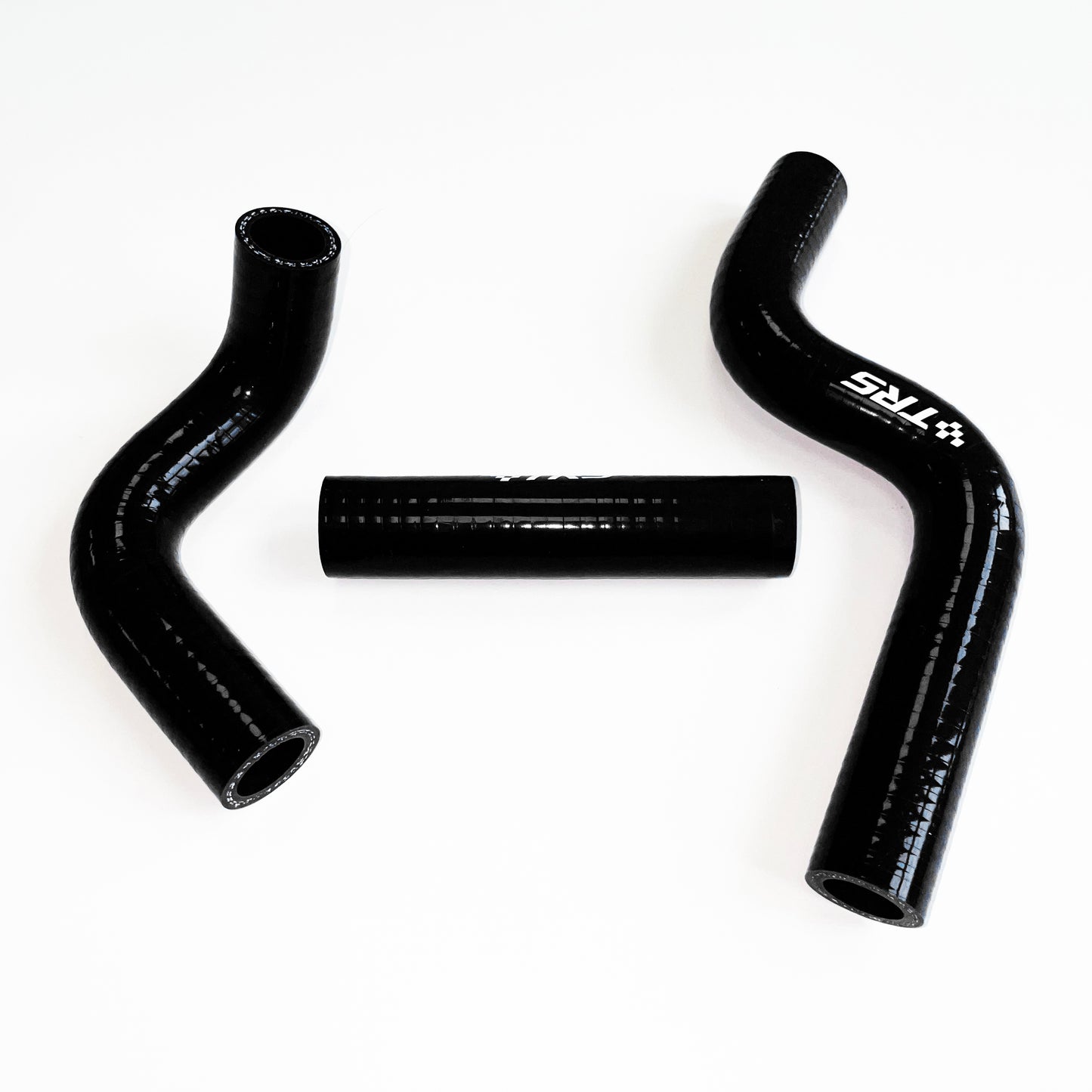 TRS Motorcycle Silicone Radiator Hose for Kawasaki KX80 KX85 KX100 1998-2009 (Black)