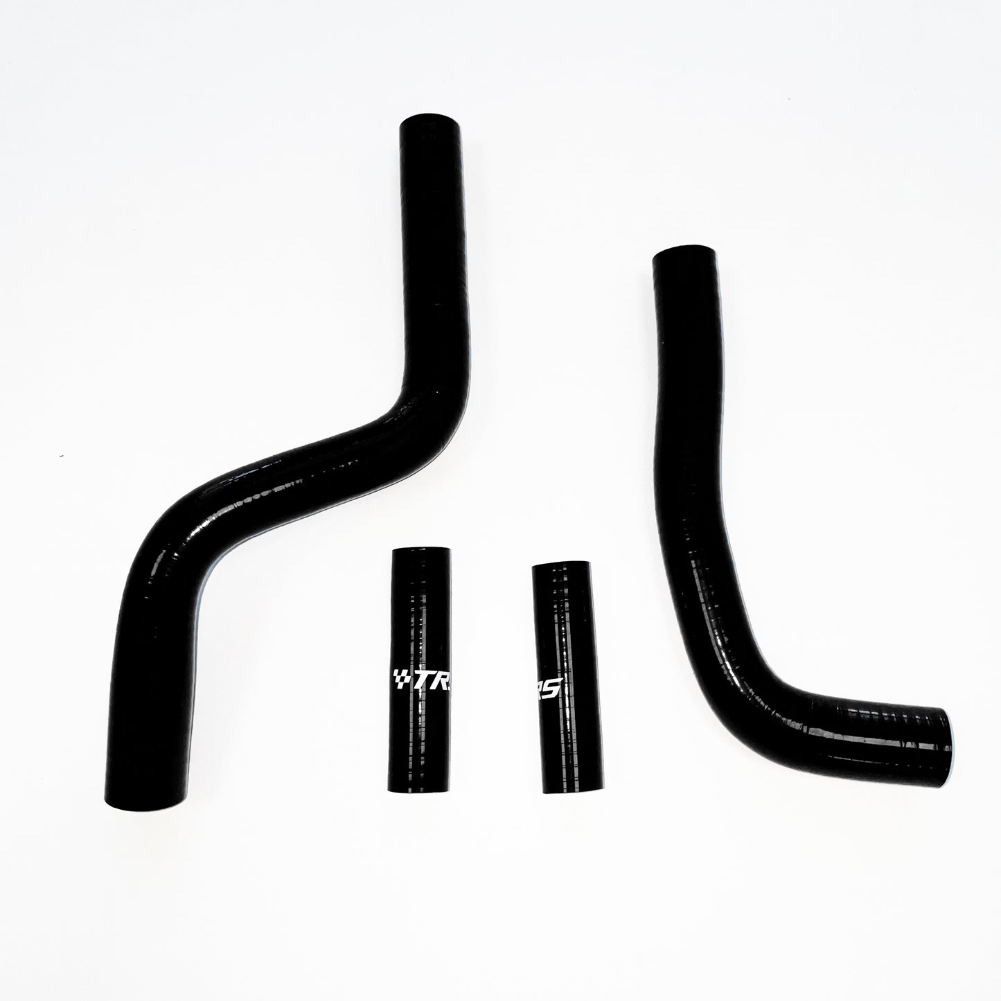 TRS Silicone Radiator Hose KIT for Yamaha YZ125 2002-2022 (Black)