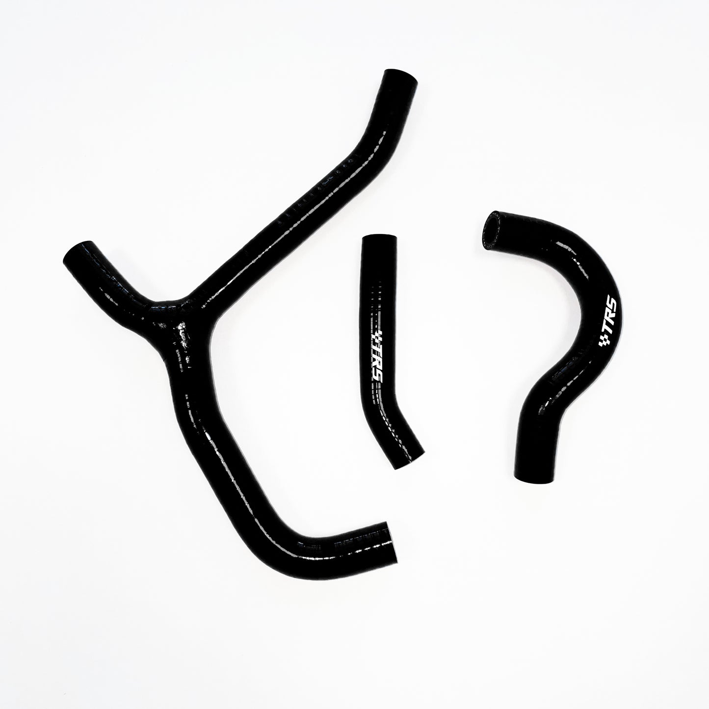 TRS Racing Silicone Radiator Coolant Y Hoses Kit Fit HONDA CRF250R CRF 250R 2014-2017 BLACK