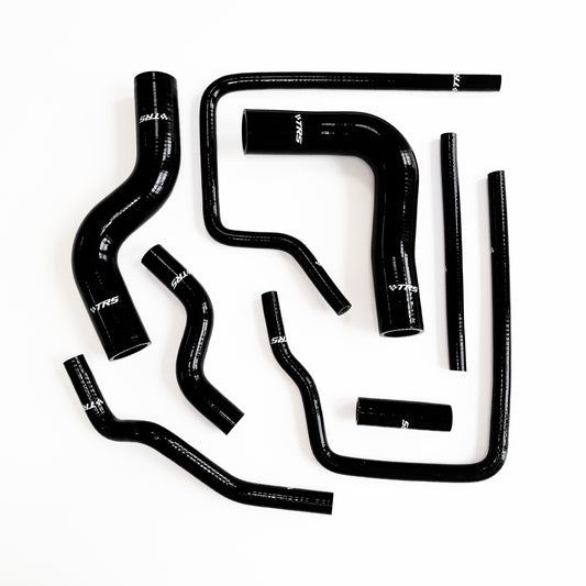 TRS Radiator Silicone Hose for Subaru Impreza GC8 EJ20 STi WRX 97-01 (Black)