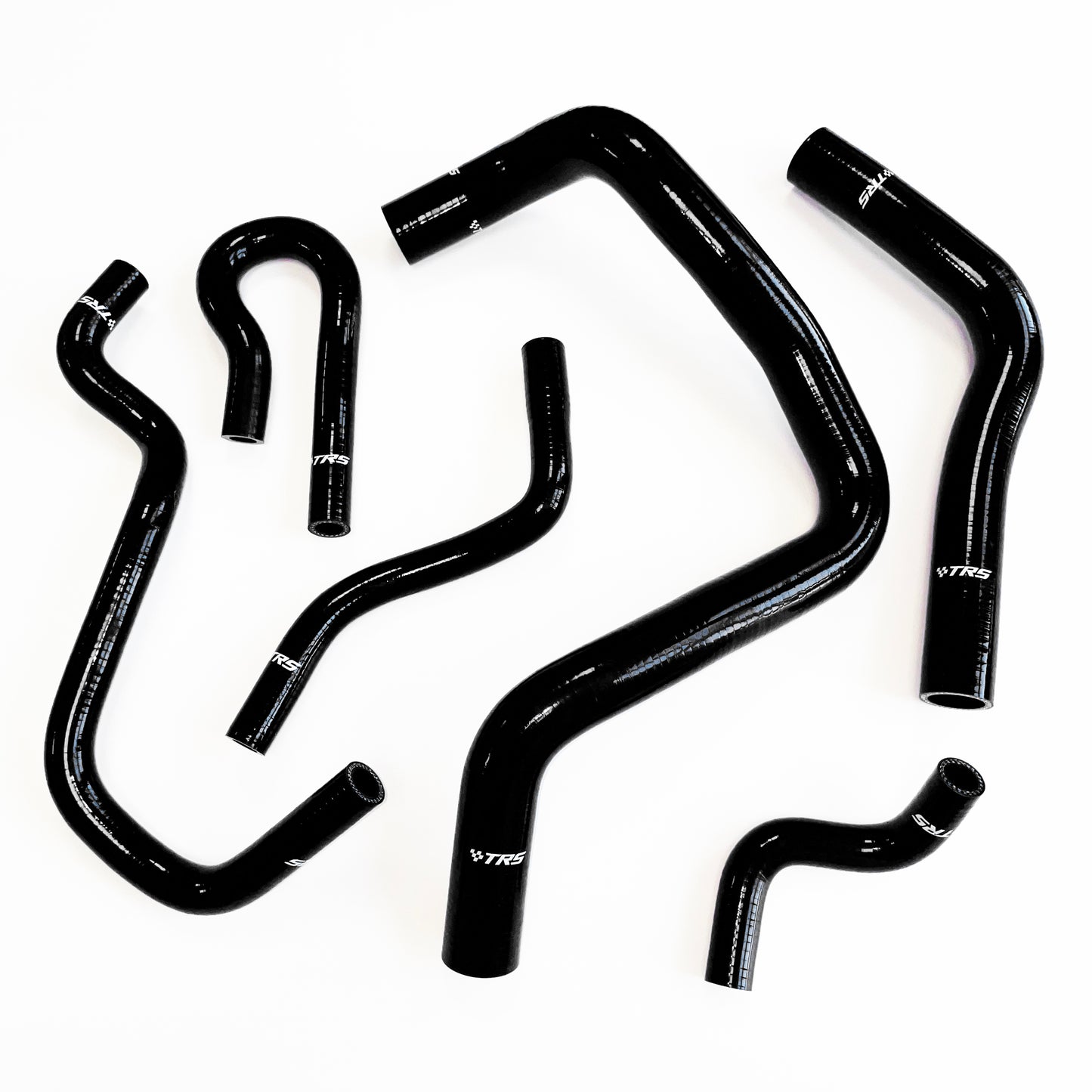 TRS Silicone Radiator Hose Kit for Honda Civic B-Series Type R DC2 EK4 EK9 B16A B16B 32mm (Black)