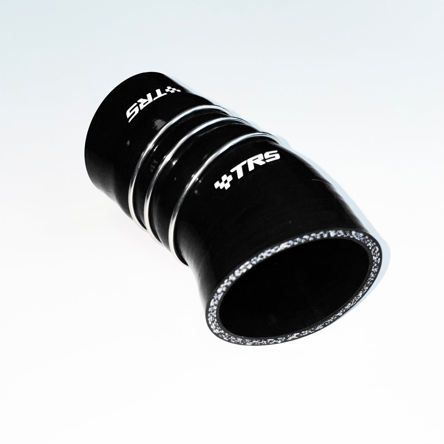 TRS Stainless steel reinforcement Silicone intercooler Boost Hose for BMW 335D E90 E91 E92 E93 (Black)
