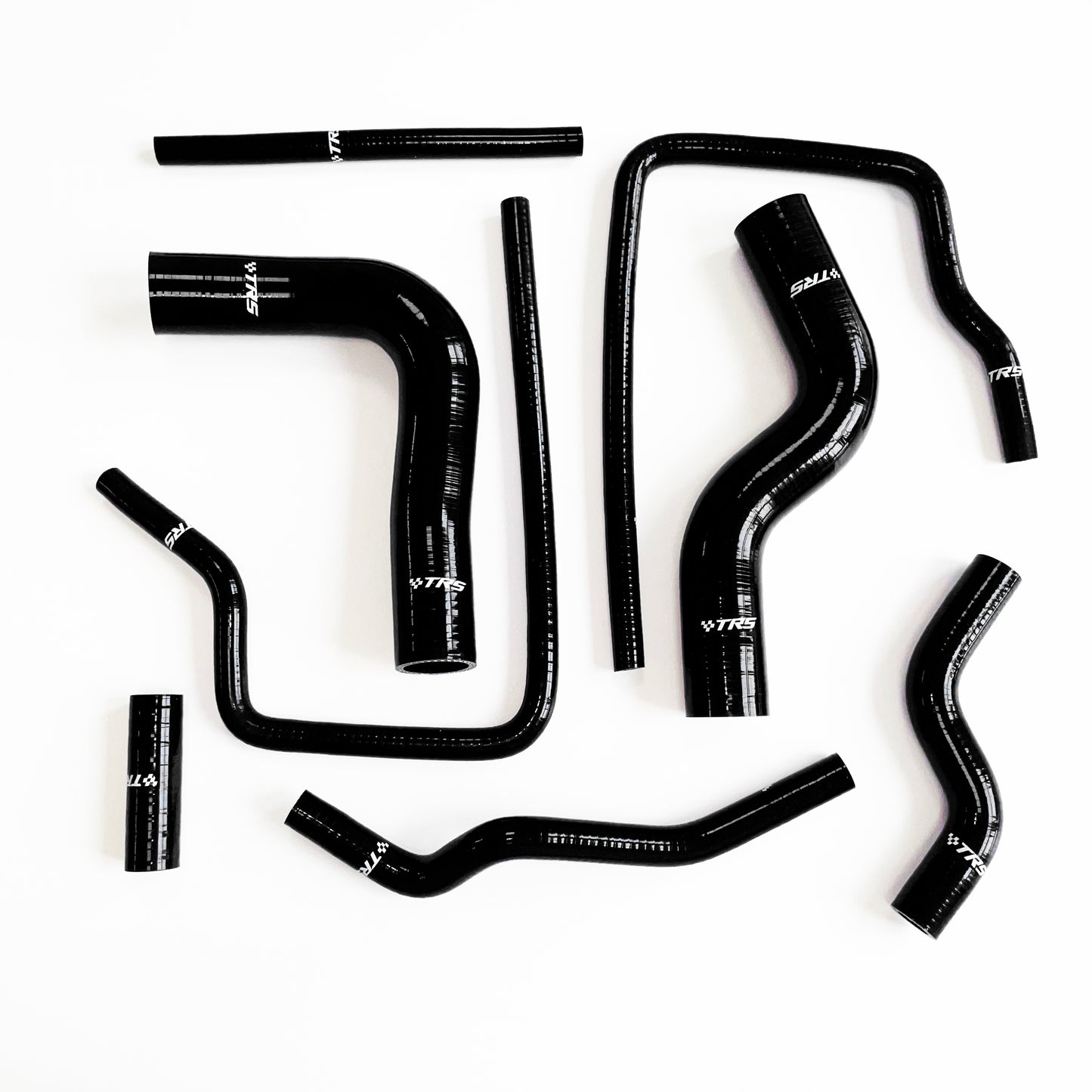 TRS Radiator Silicone Hose for Subaru Impreza GC8 EJ20 STi WRX 97-01 (Black)