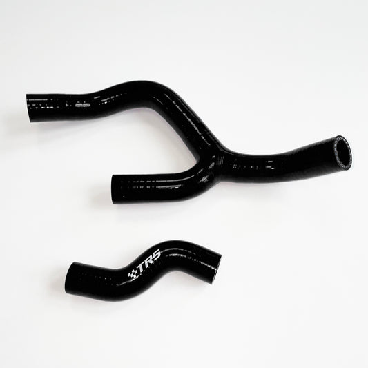 Sport Silicone Hose Kit Compatible with KTM 350 SX-F 'Y' Piece Race Design 2011-2015 (Black)