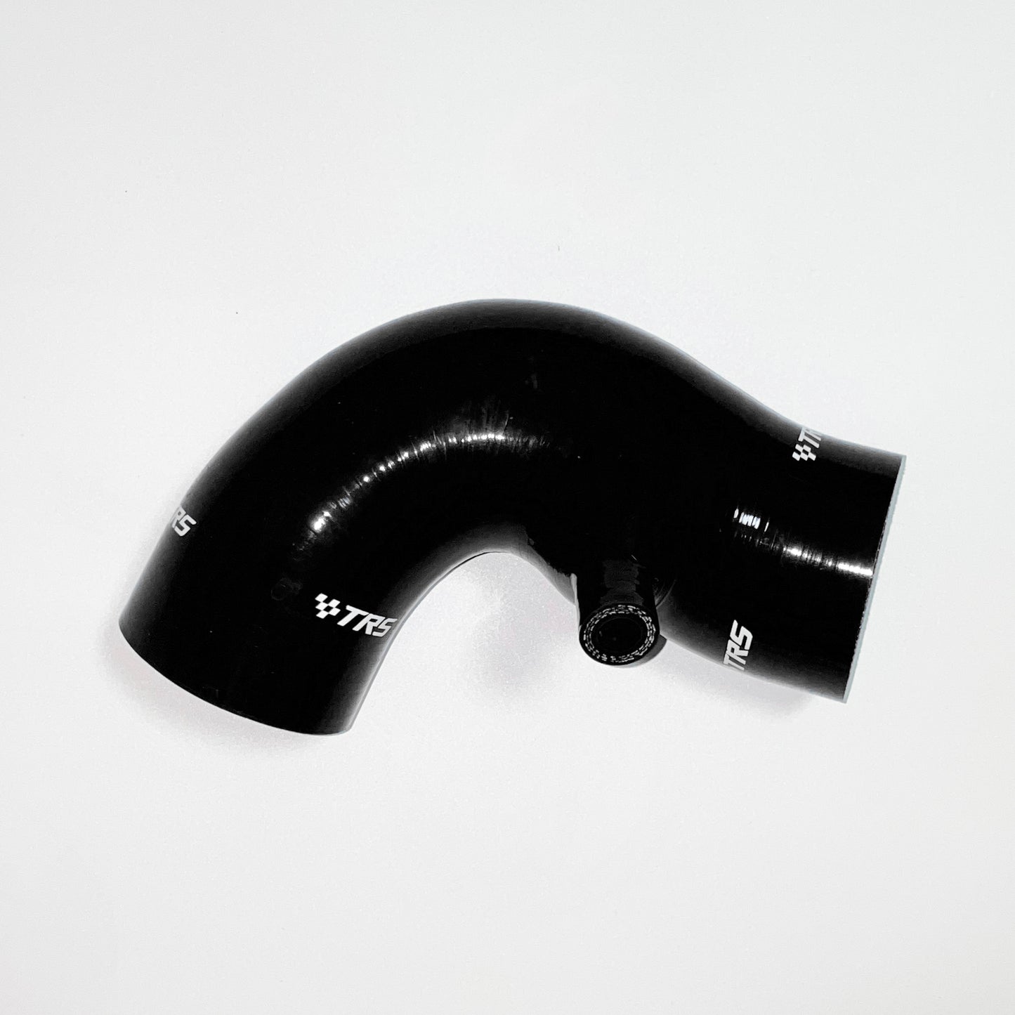TRS Silicone Air Filter Upper Intake Duct Hose Compatible With Mini Cooper S R52 R53 02-08 (Black)