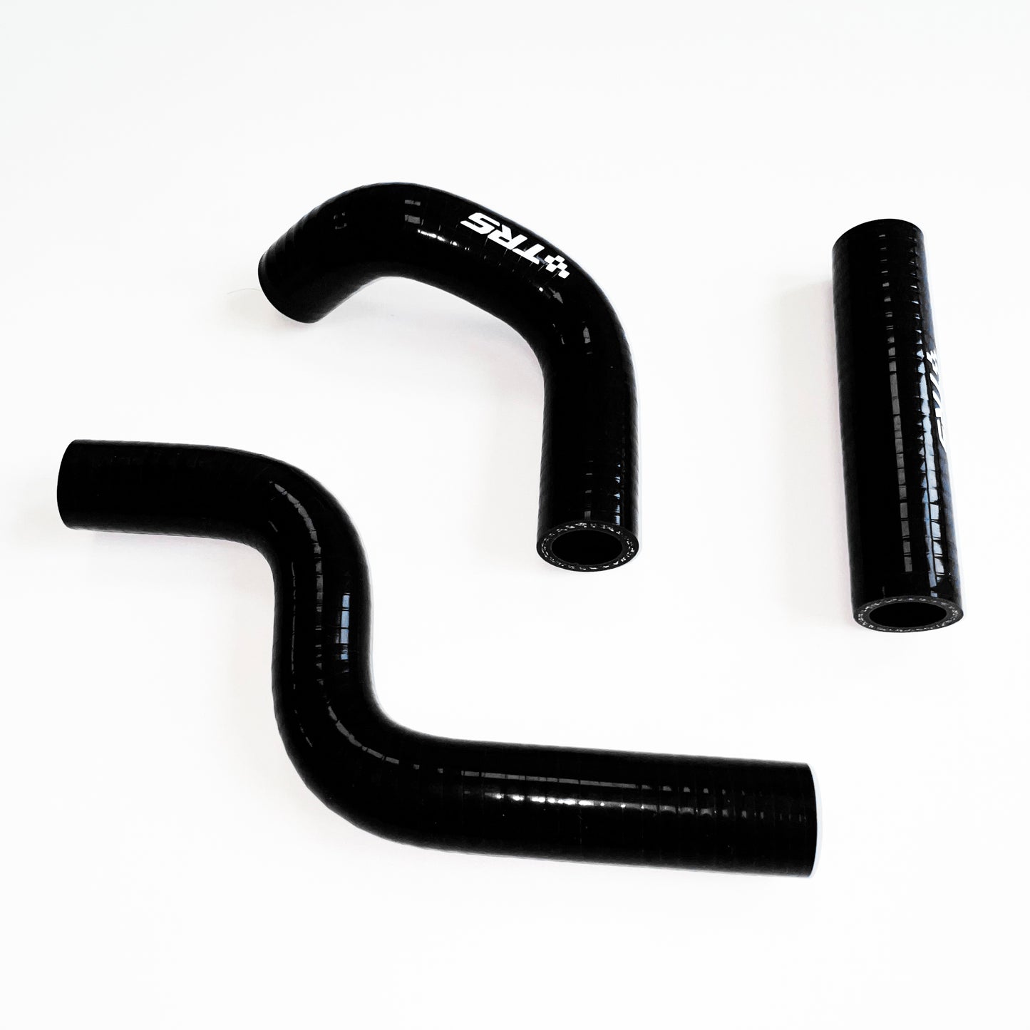 TRS Motorcycle Silicone Radiator Hose for Kawasaki KX80 KX85 KX100 1998-2009 (Black)