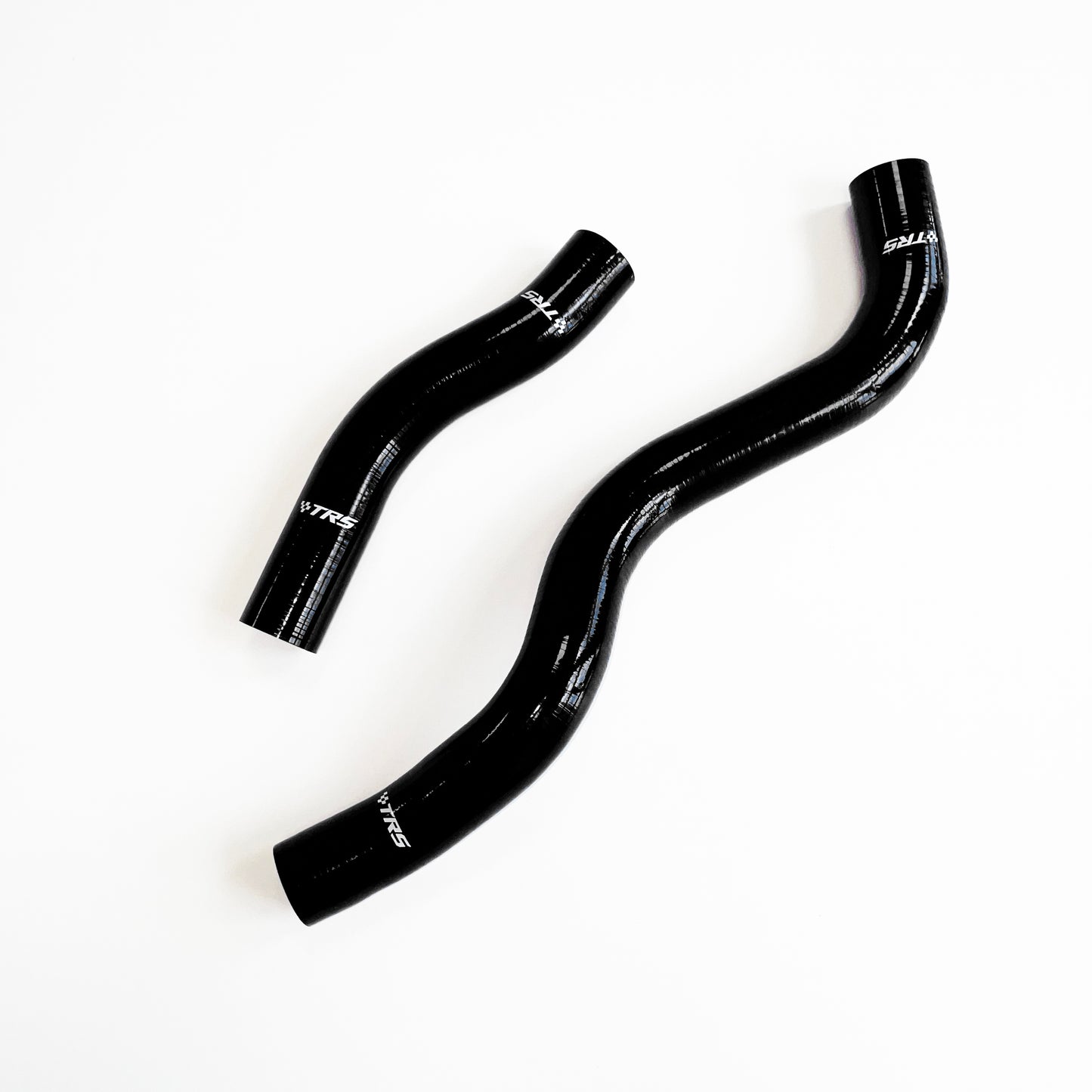 TRS Silicone Radiator Heater Hose Kit Fit for Mitsubishi Lancer Evolution EVO 1-3 CD9A CE9A 4G63 92-96 (Black)