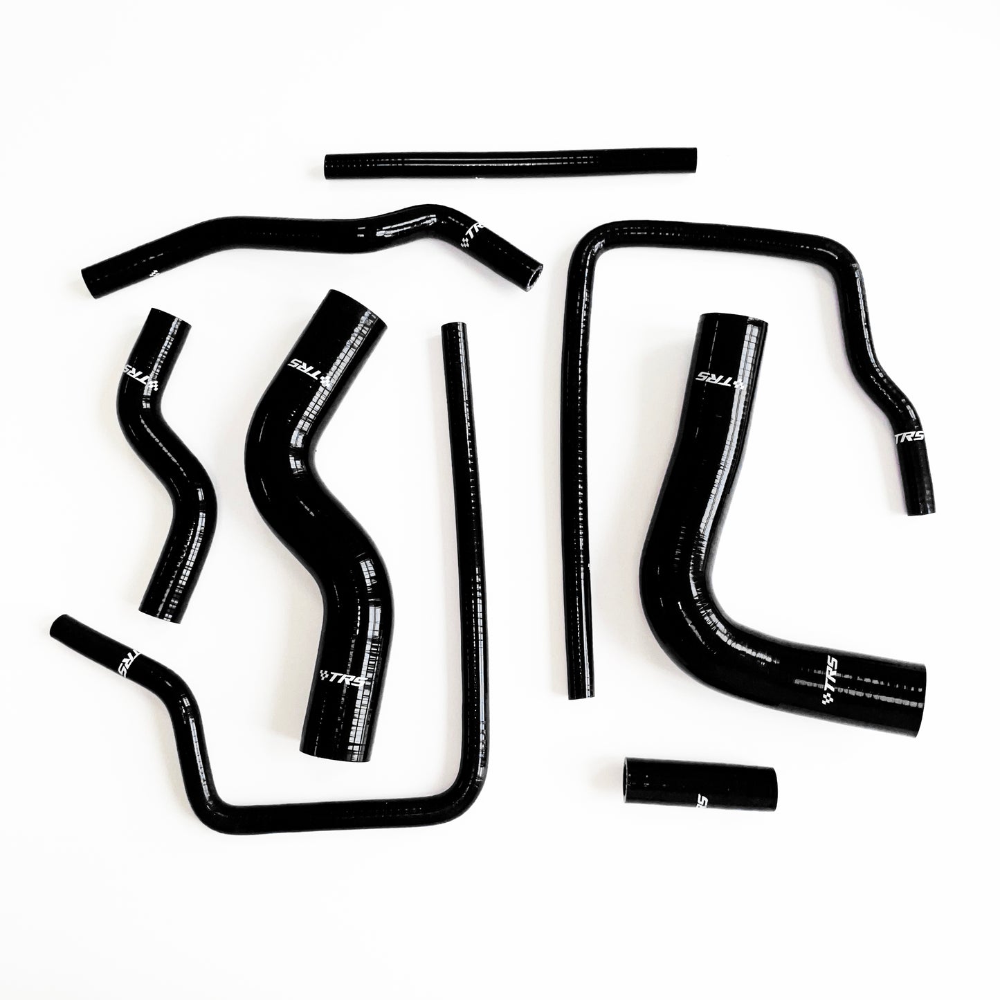 TRS Radiator Silicone Hose for Subaru Impreza GC8 EJ20 STi WRX 97-01 (Black)