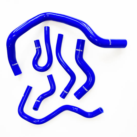 TRS Silicone Radiator Hose Kit for Honda Civic D-Series D15 D16 EG EK TT1303CWH (Blue)
