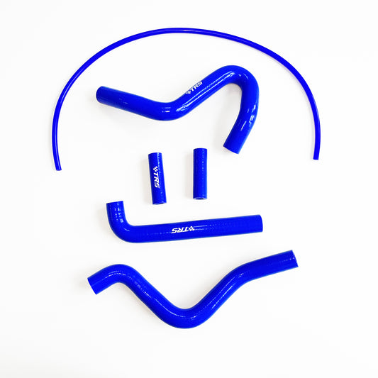 TRS Radiator Hose Kit for Dirt Bike Kawasaki KX250 94-02 (Blue)