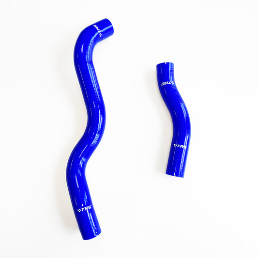 TRS Silicone Radiator Heater Hose Kit Fit for Mitsubishi Lancer Evolution EVO 1-3 CD9A CE9A 4G63 92-96 (Blue)