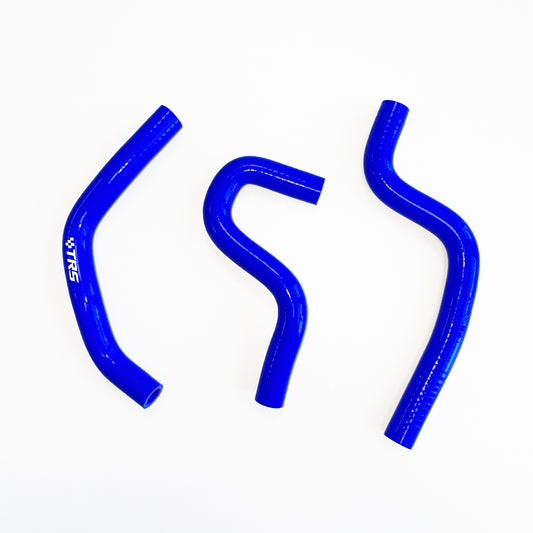 TRS Silicone Radiator Hose for Honda CR80R 1998-2002 CR85R 2003-2007 (Blue)