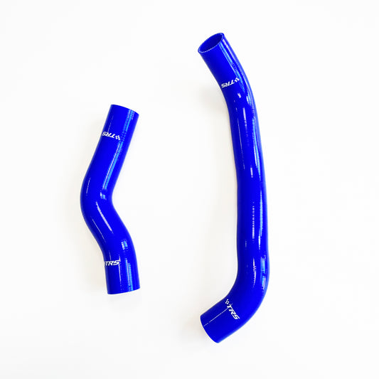 TRS Silicone Radiator Coolant Hose Compatible with Mazda RX7 FC 13B S4 S5 86-91 (Blue)