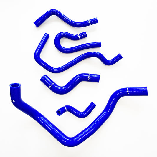 TRS Racing Silicone Radiator Hose Pipe Kit Fit Honda Civic D-Series D15 D16 EG EK 92-00 28mm  (Blue)