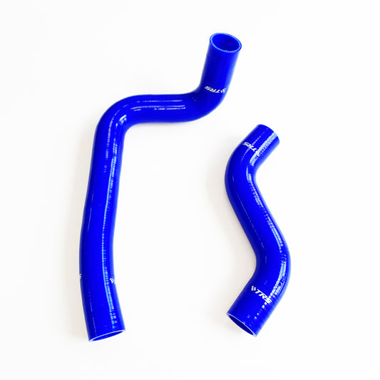 TRS Reinforced Silicone Radiator Hose Kit for Mazda RX7 FD3S 93-97 (Blue)
