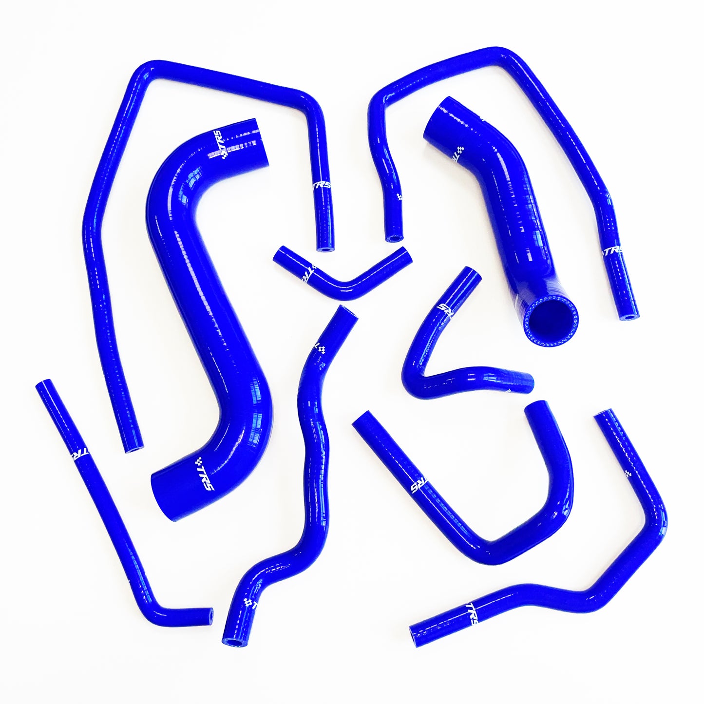 TRS Silicone Radiator Hose KIT for Subaru Impreza WRX STi GDA GDB EJ207 2000-2007 (Blue)