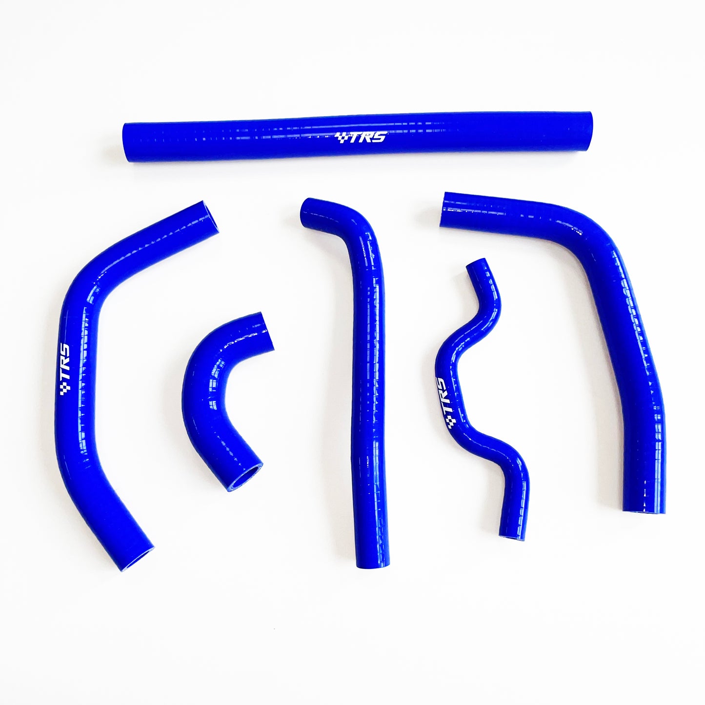TRS Silicone Coolant Radiator Hose for Kawasaki KX250F KXF250 2009-2016 (Blue)