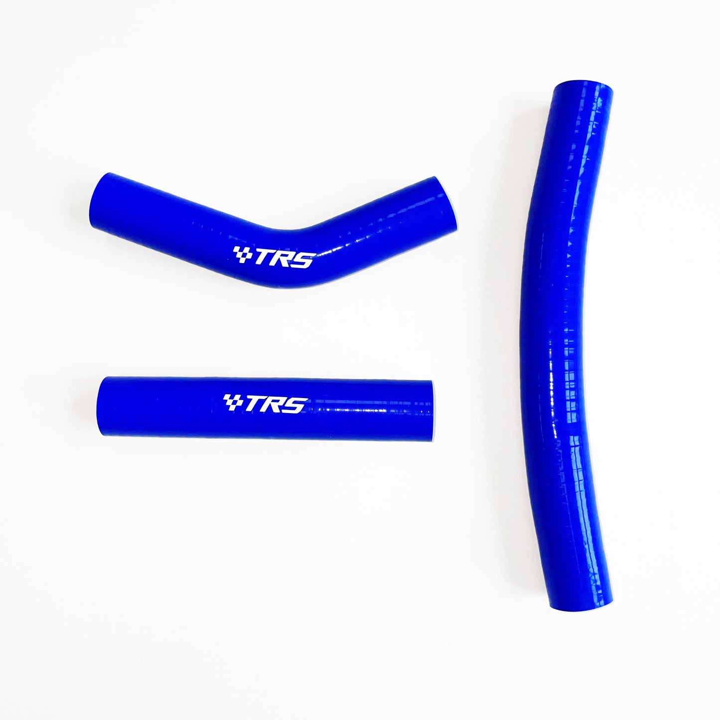 TRS Silicone Radiator Hoses For KTM 250SX 250XC 300XC (NO Thermostat) 2-Stroke 2007-2012 (Blue)
