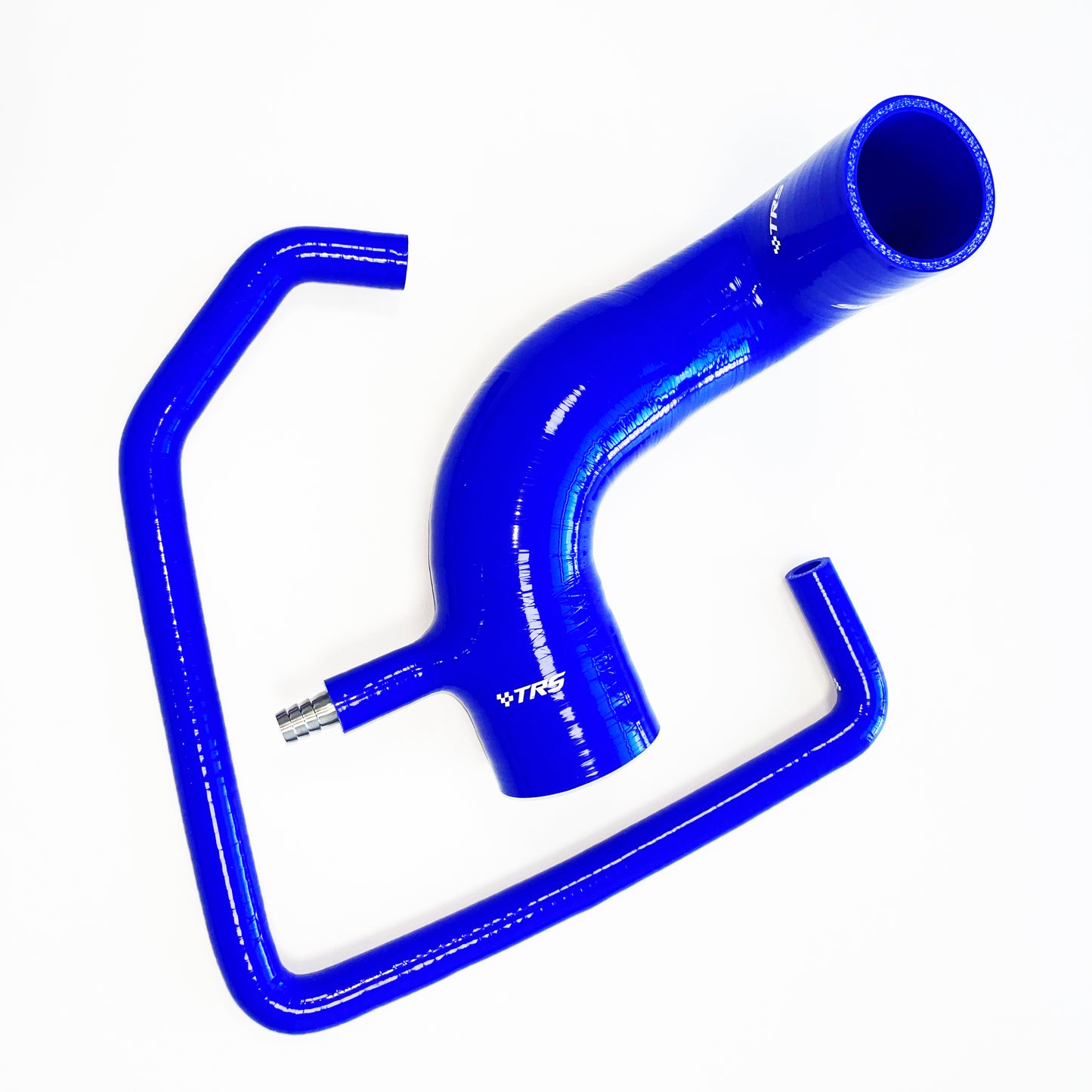 TRS Racing Vauxhall Astra G MK4 GSI SRI 2.0 16V Z20LET Direct Route Silicone Airbox Induction Hose Kit 70mm ID BLUE