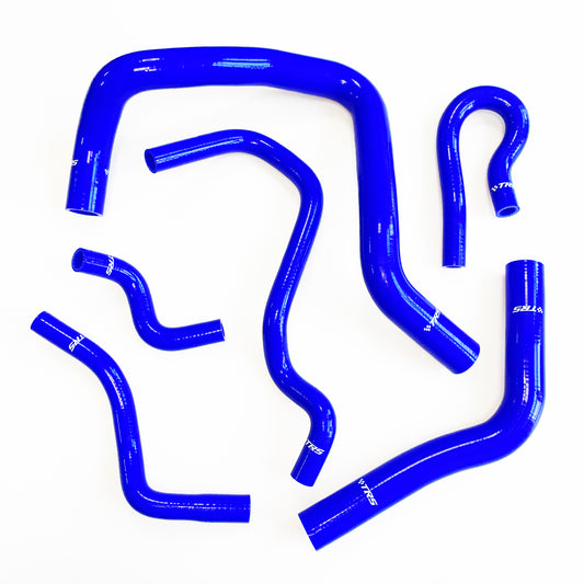 TRS Silicone Radiator Hose Kit for Honda Civic B-Series Type R DC2 EK4 EK9 B16A B16B 32mm (Blue)