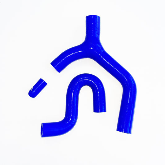 TRS Radiator Hose Kit Compatible with KTM 400 450 530 Exc XXW No-Thermo 08-11(Blue)