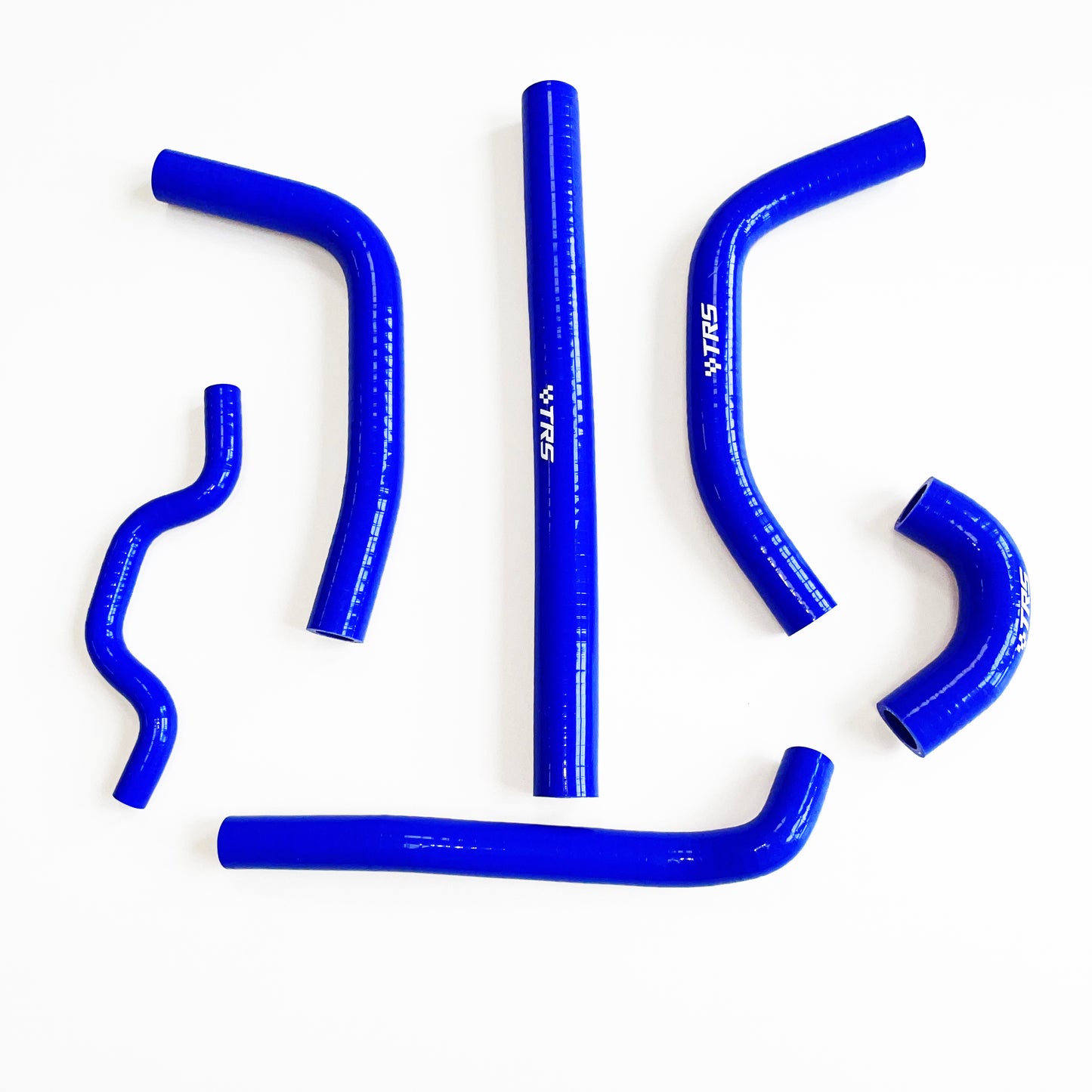 TRS Silicone Coolant Radiator Hose for Kawasaki KX250F KXF250 2009-2016 (Blue)