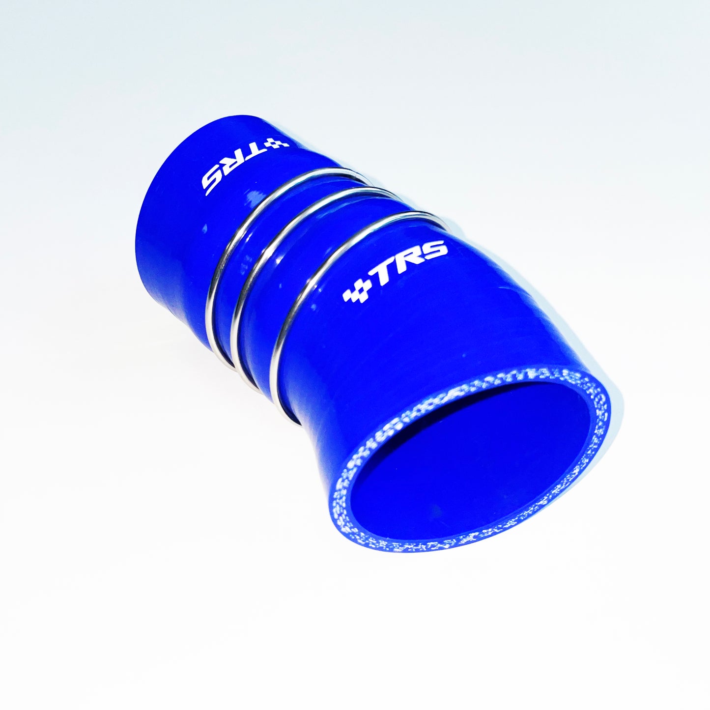 TRS Stainless steel reinforcement Silicone intercooler Boost Hose for BMW 335D E90 E91 E92 E93 (Blue)