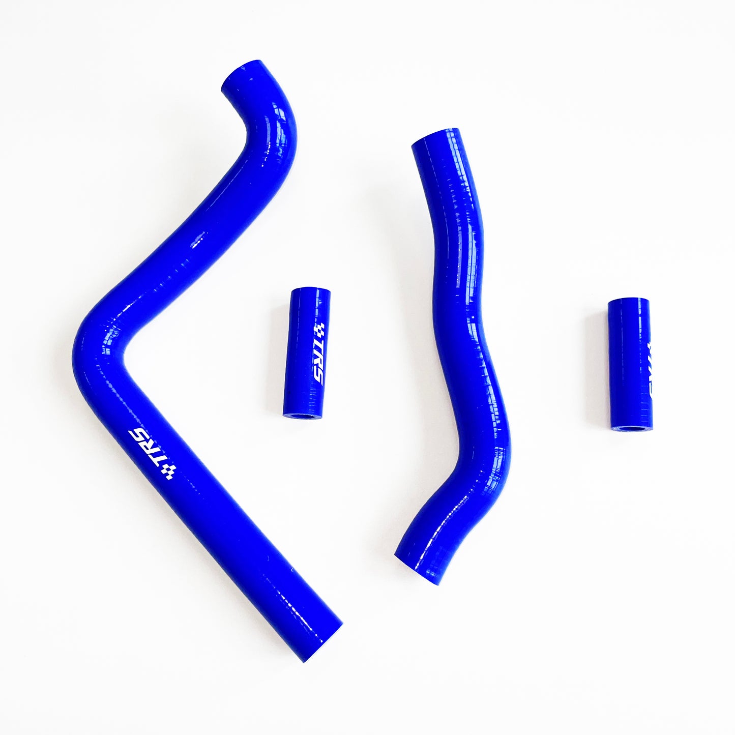 TRS Motorcycle Silicone Radiator Hose for Kawasaki KX250 2 Stroke 04-07 (Blue)
