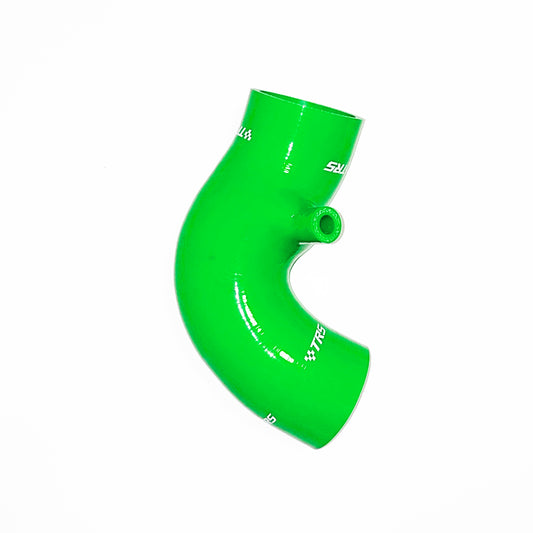 TRS Racing Silicone Upper Air Duct Hose 13721491743 Fit Mini Cooper S R52 R53 02-08 (Green)