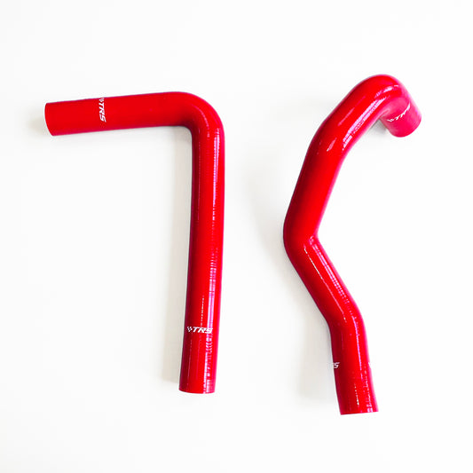 TRS Silicone coolant Radiator Hose for Toyota Supra JZA80 2JZ-GTE Turbo Non VVTI 1993-1998 (Red)
