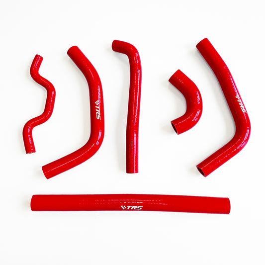 TRS Silicone Coolant Radiator Hose for Kawasaki KX250F KXF250 2009-2016 (Red)