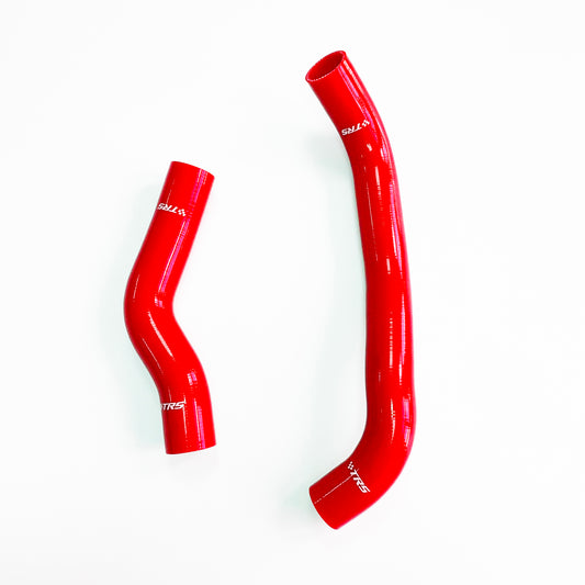 TRS Silicone Radiator Coolant Hose Compatible with Mazda RX7 FC 13B S4 S5 86-91 (Red)