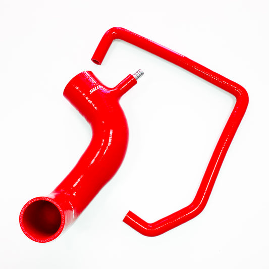 TRS Racing Vauxhall Astra G MK4 GSI SRI 2.0 16V Z20LET Direct Route Silicone Airbox Induction Hose Kit 70mm ID RED
