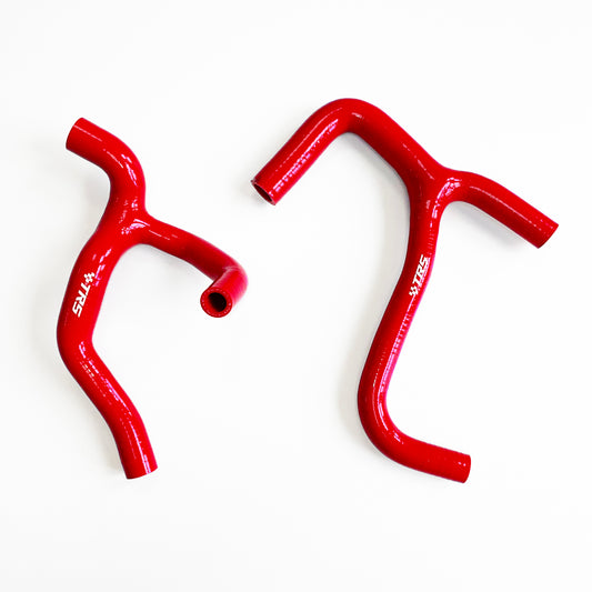 TRS Dirt Bike Silicone Hose Compatible with Honda CRF450R 2003-2004 (Red)