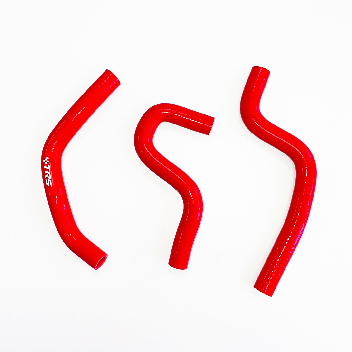 TRS Silicone Radiator Hose for Honda CR80R 1998-2002 CR85R 2003-2007 (Red)