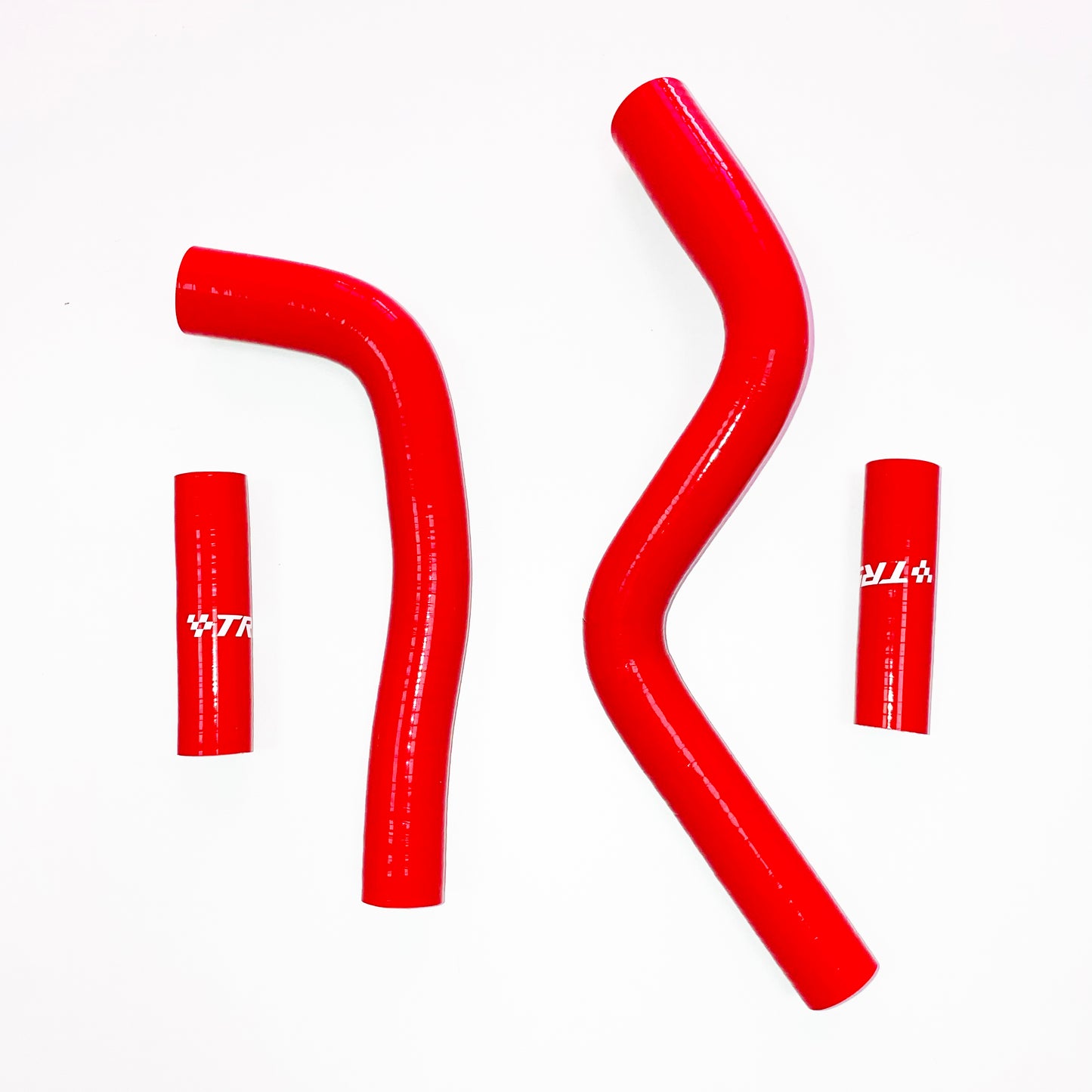 TRS Silicone Radiator Hose KIT for Yamaha YZ125 2002-2022 (Red)