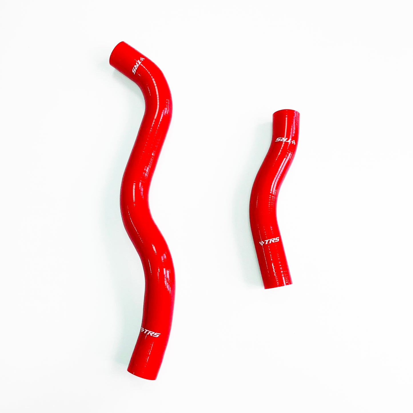 TRS Silicone Radiator Heater Hose Kit Fit for Mitsubishi Lancer Evolution EVO 1-3 CD9A CE9A 4G63 92-96 (Red)