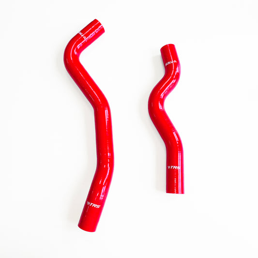 TRS Radiator Coolant Silicone Hose Kit For Mitsubishi Lancer EVO 4 5 CN9A CP9A 4G63 1996-1999 (Red)